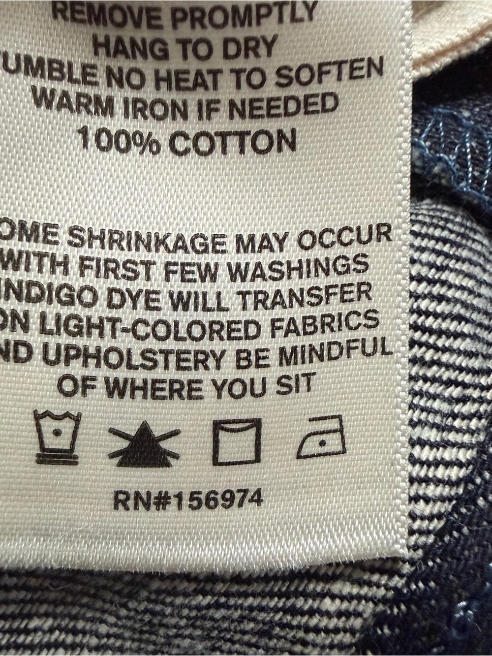 Imogene + Willie Catherine Jeans Indigo Wash Selvedge Rigid NEP 29X35 Cotton - Picture 11 of 12